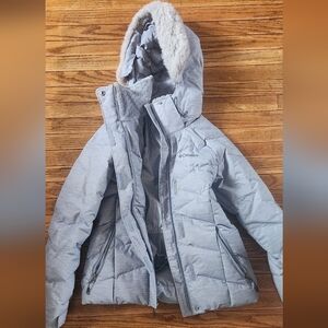 Columbia Light Gray Insulated Jacket